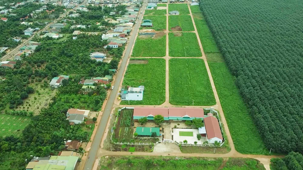 kdc loc tan krong nang dak lak quy hoach dat nen lo dep duong noi khu dong bo gan khu dan cu hien huu