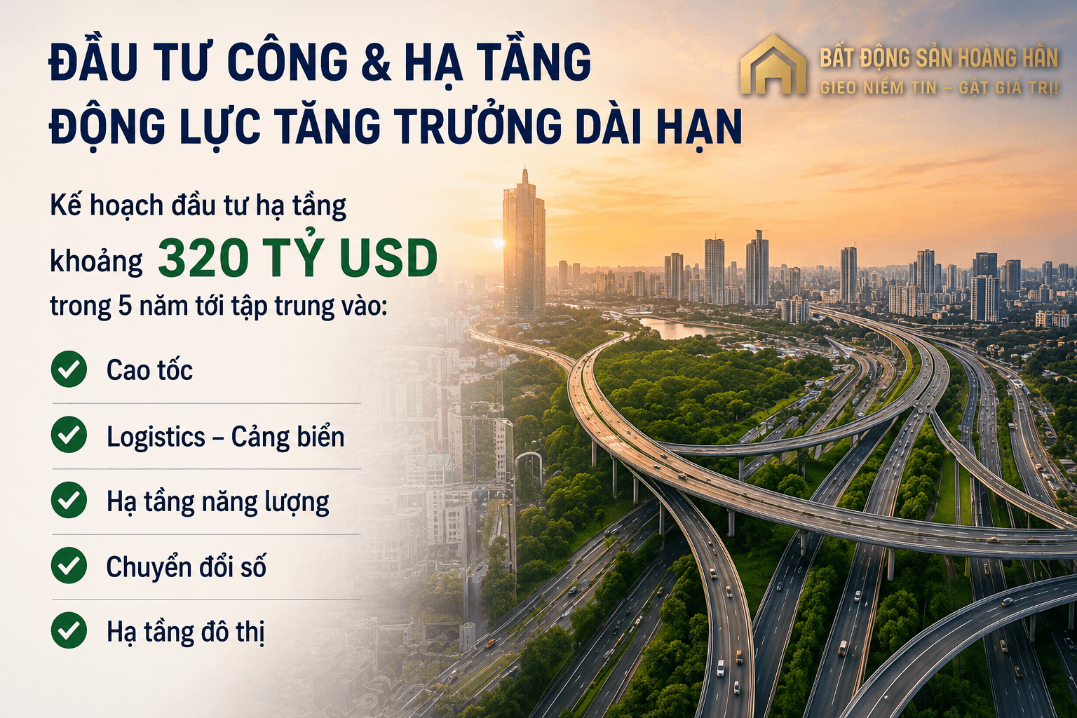 Các dự án hạ tầng và đầu tư công quy mô lớn tại Việt Nam giai đoạn 2026